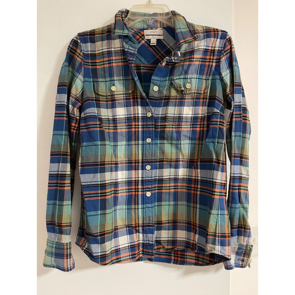 J. Crew Boy Fit Flannel